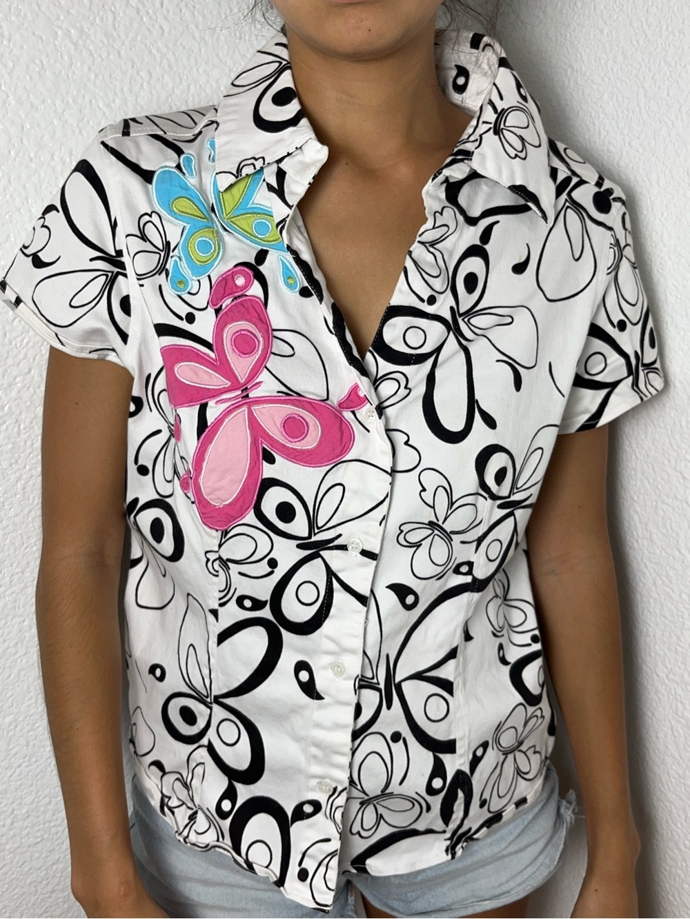 Emma Tricot Y2k Butterfly Tee